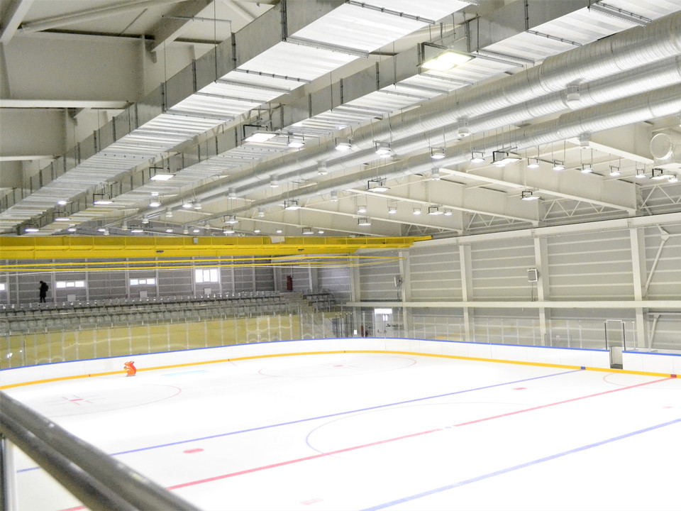 The first ice shooting range in Russia was built according to the project developed in the Technopolis Moscow SEZ