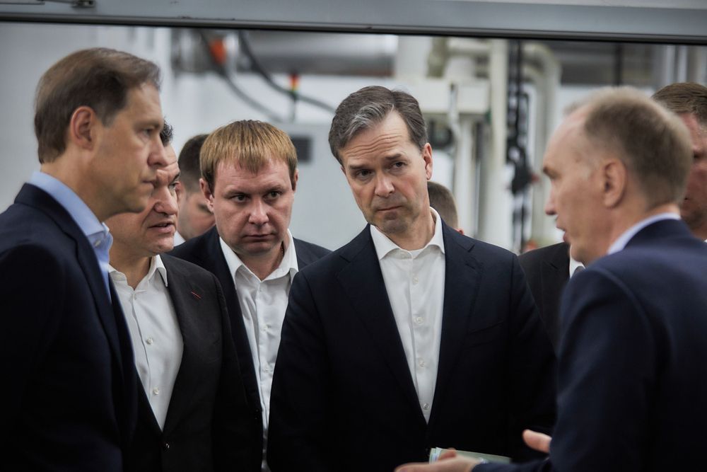 First Deputy Prime Minister Denis Manturov visited enterprises of SEZ "Technopolis Moscow"