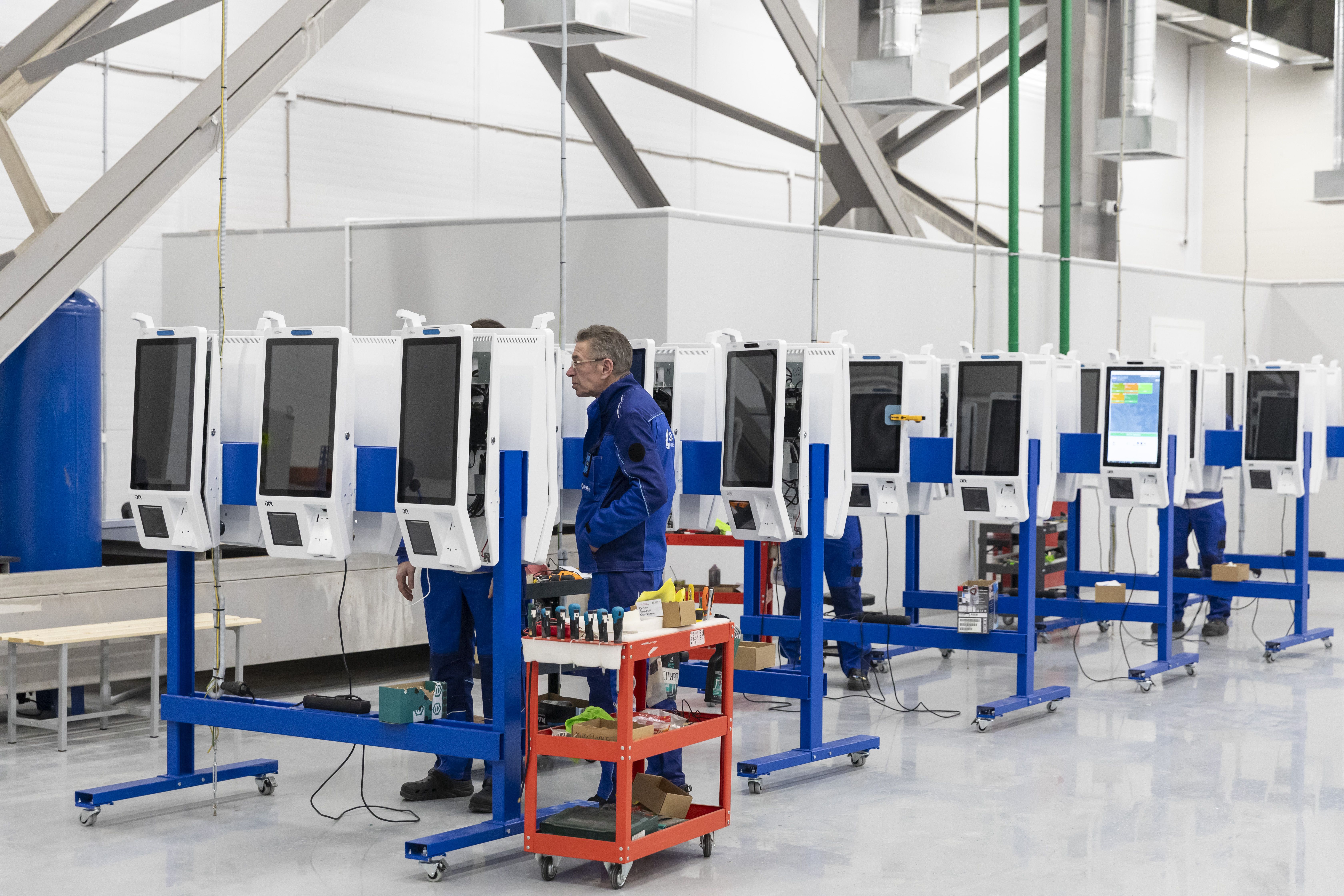 A resident of SEZ "Technopolis Moscow" began producing self-service checkouts