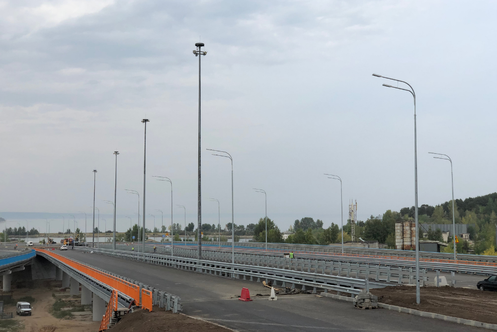 COMPOSITE PARTS DESIGNED IN SEZ TECHNOPOLIS MOSCOW ARE INSTALLED ON ONE OF THE LONGEST BRIDGES IN RUSSIA
