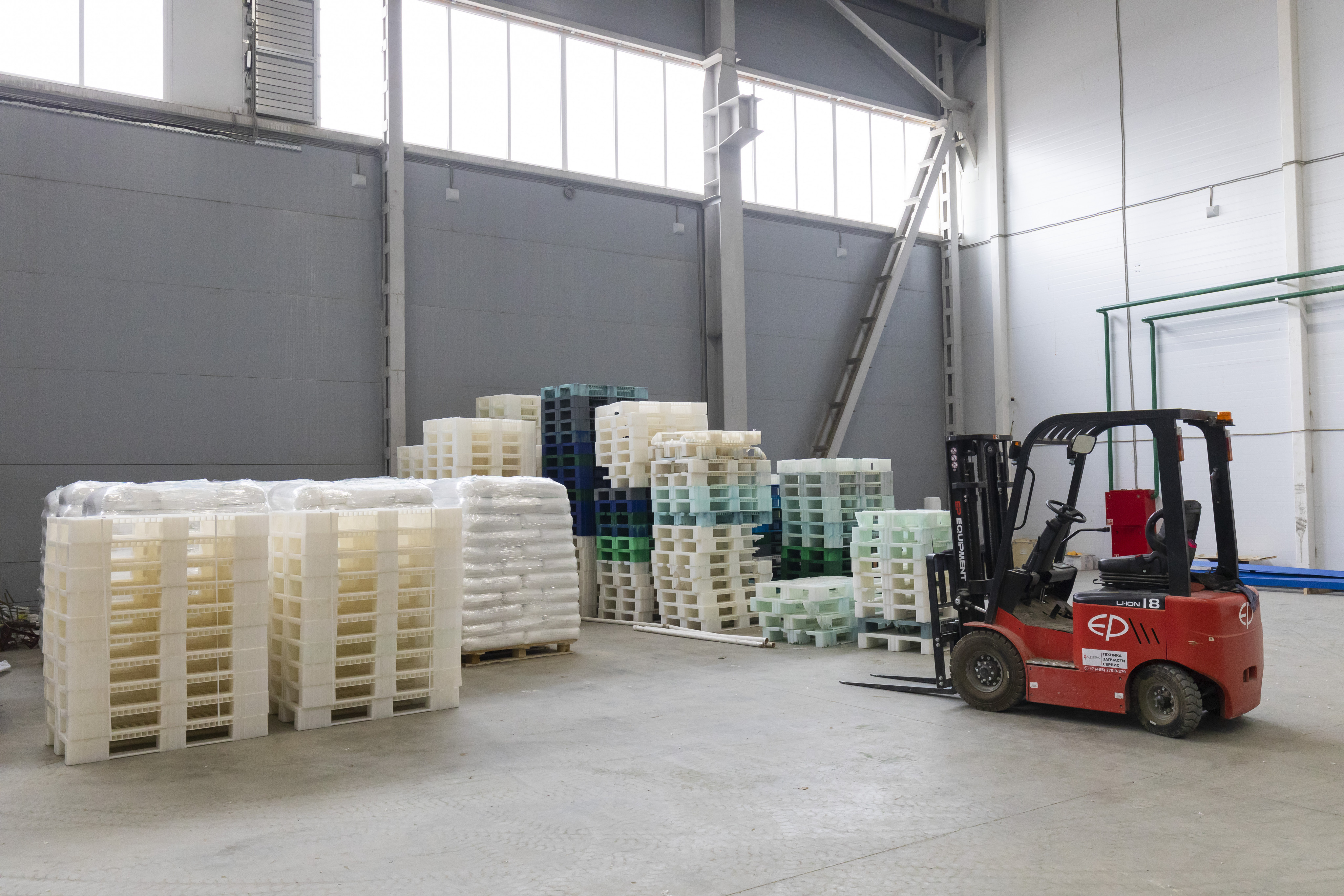 The new resident of SEZ Technopolis Moscow began to produce plastic pallets