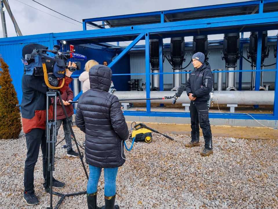 Moscow company provided equipment for water intake in Simferopol