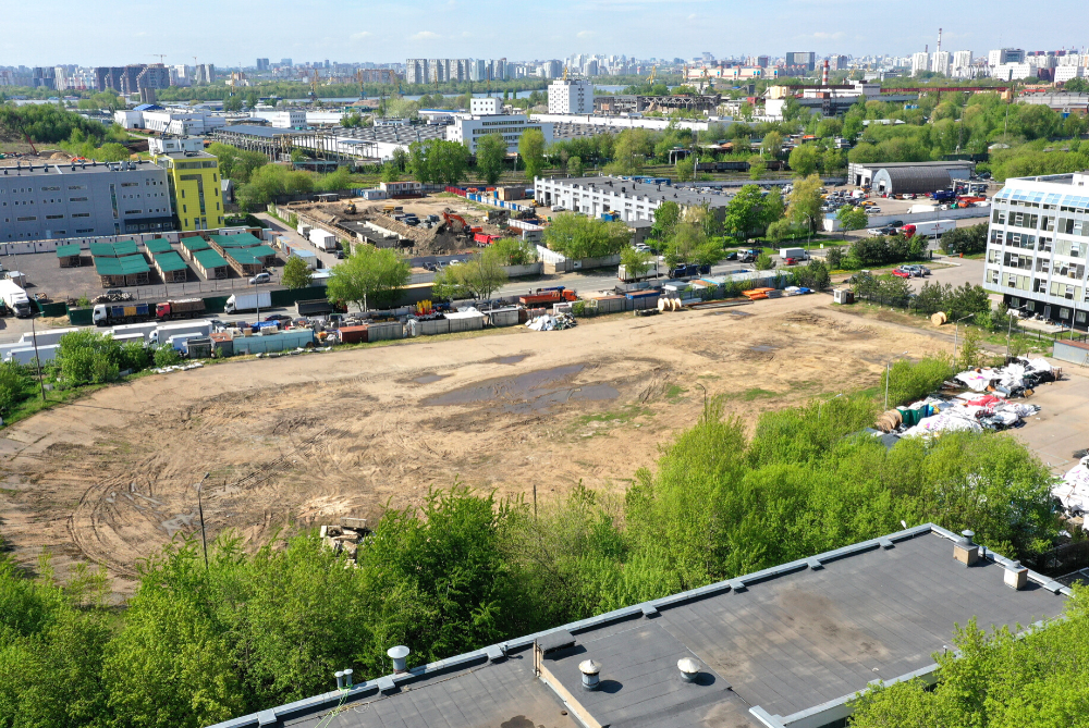 A new industrial building will be built in the Technopolis Moscow SEZ