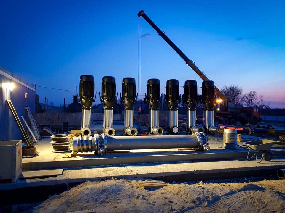Moscow company provided equipment for water intake in Simferopol