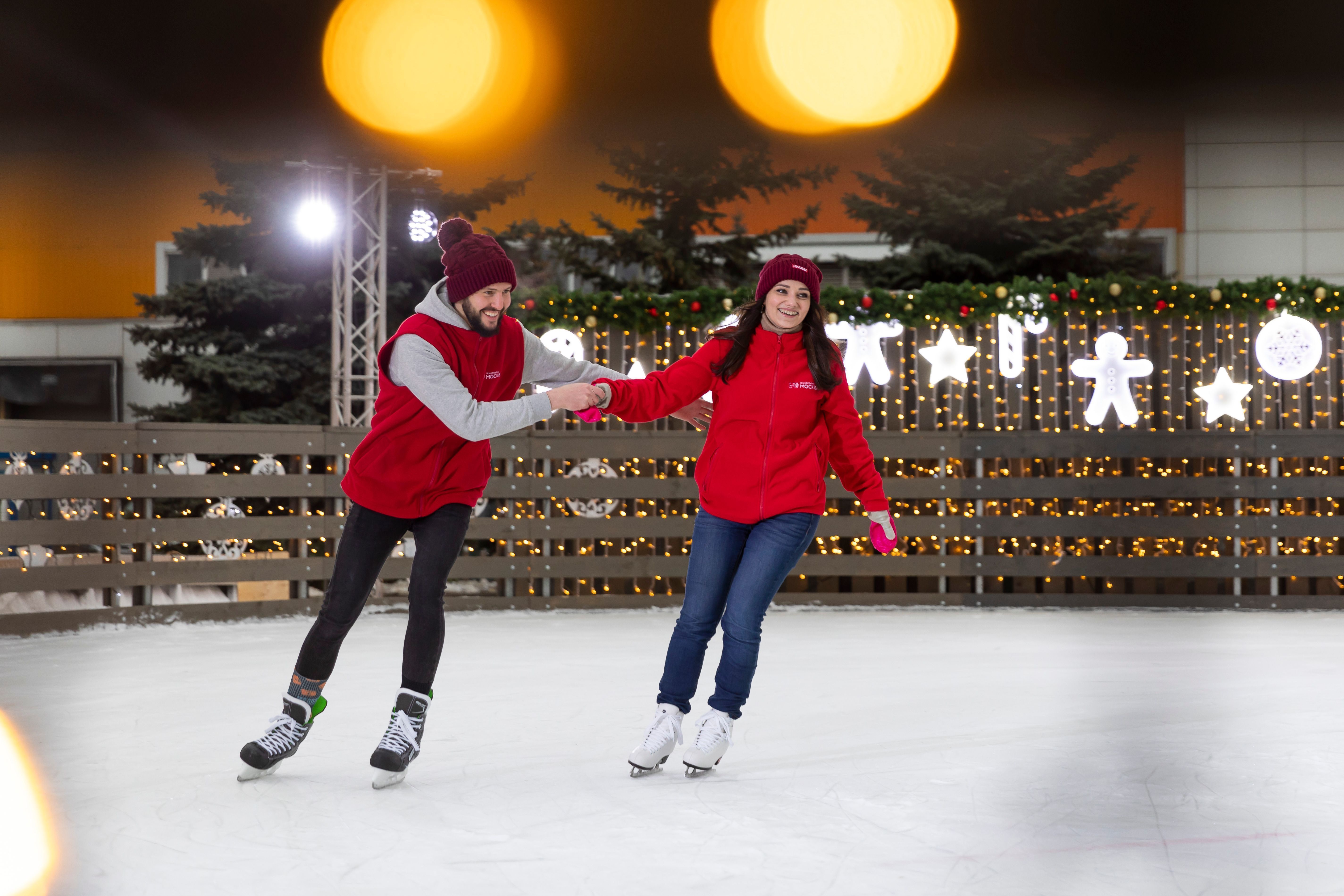 More than 10,500 people visited the free ice rink in Pechatniki