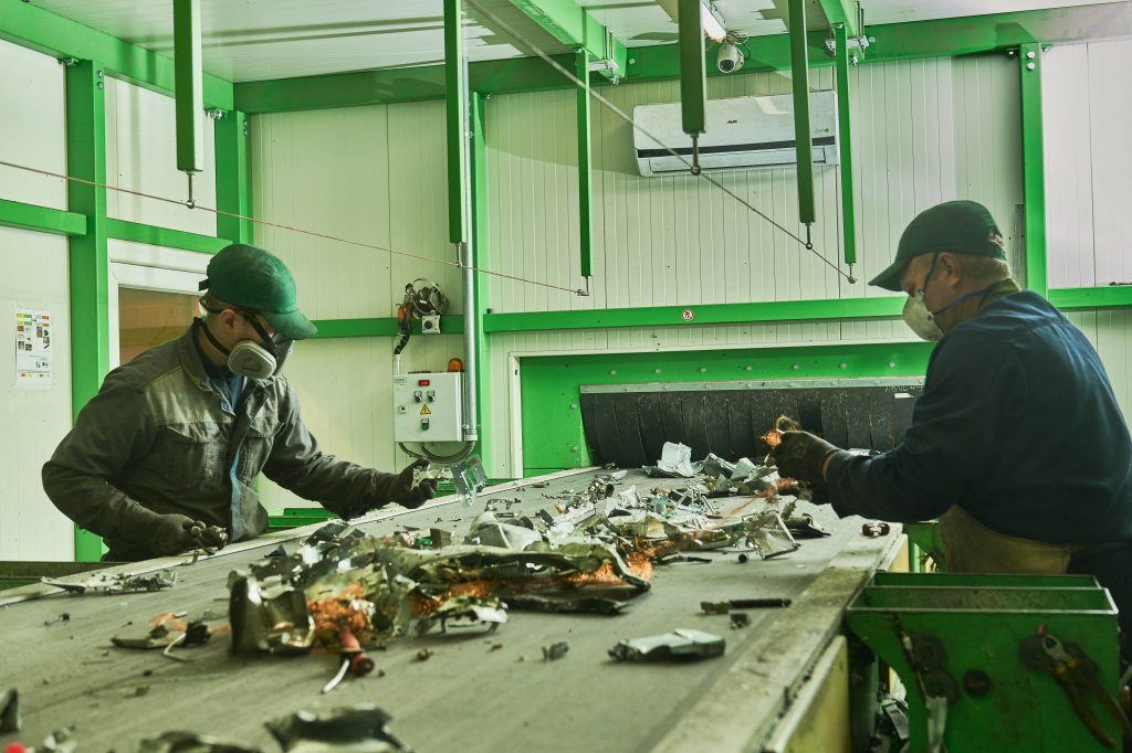 A company from the Technopolis Moscow SEZ collected more than a ton of obsolete household appliances from Muscovites for recycling