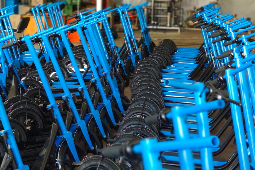 SEZ TECHNOPOLIS MOSCOW DEVELOPED A NEW MODEL OF SCOOTER FOR URBAN SHARING SYSTEMS
