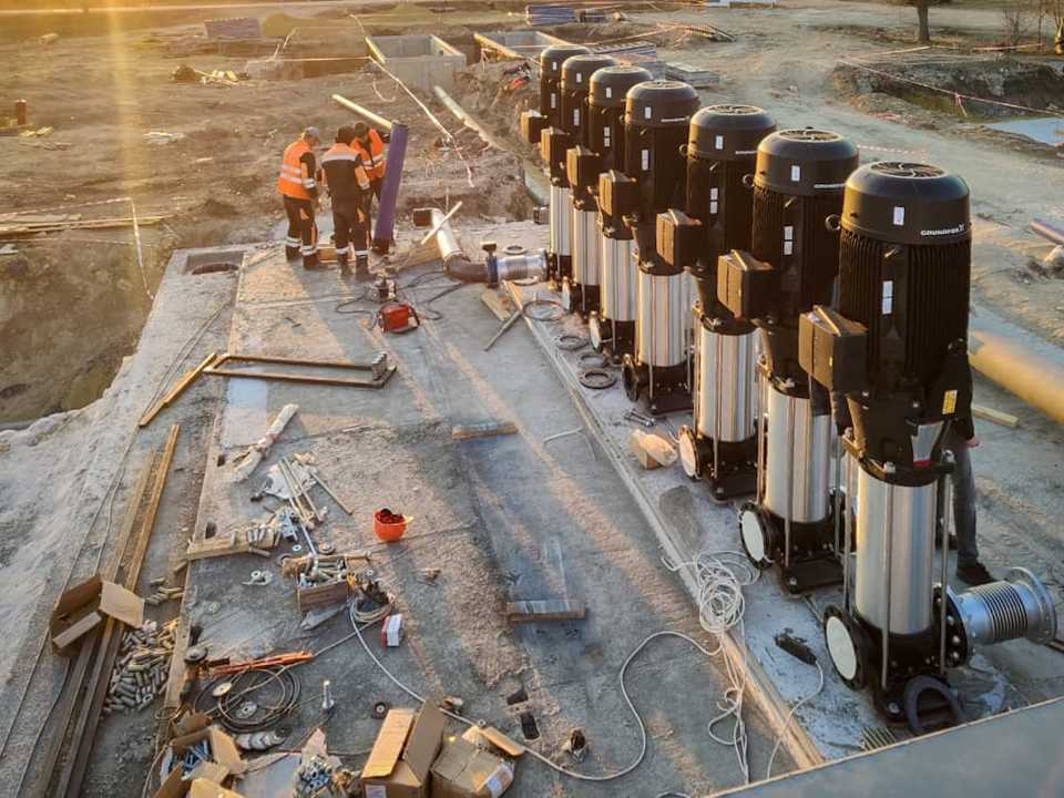 Moscow company provided equipment for water intake in Simferopol