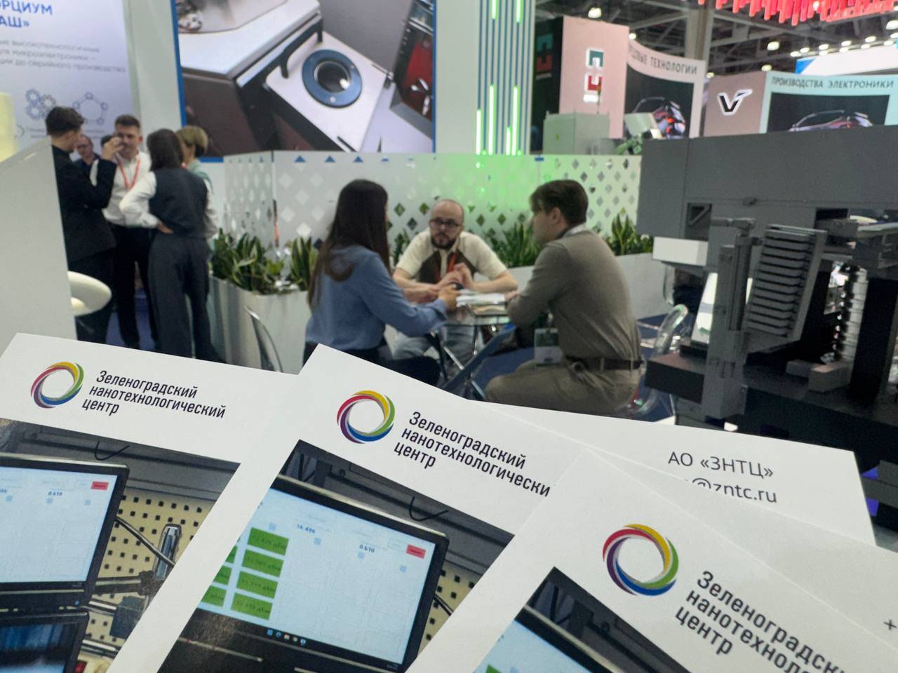 Technopolis Moscow SEZ residents presented unique developments at the International Electronics Exhibition