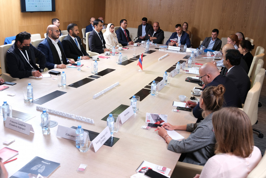 Residents of the SEZ Technopolis Moscow discussed the prospects for cooperation with companies from the United Arab Emirates