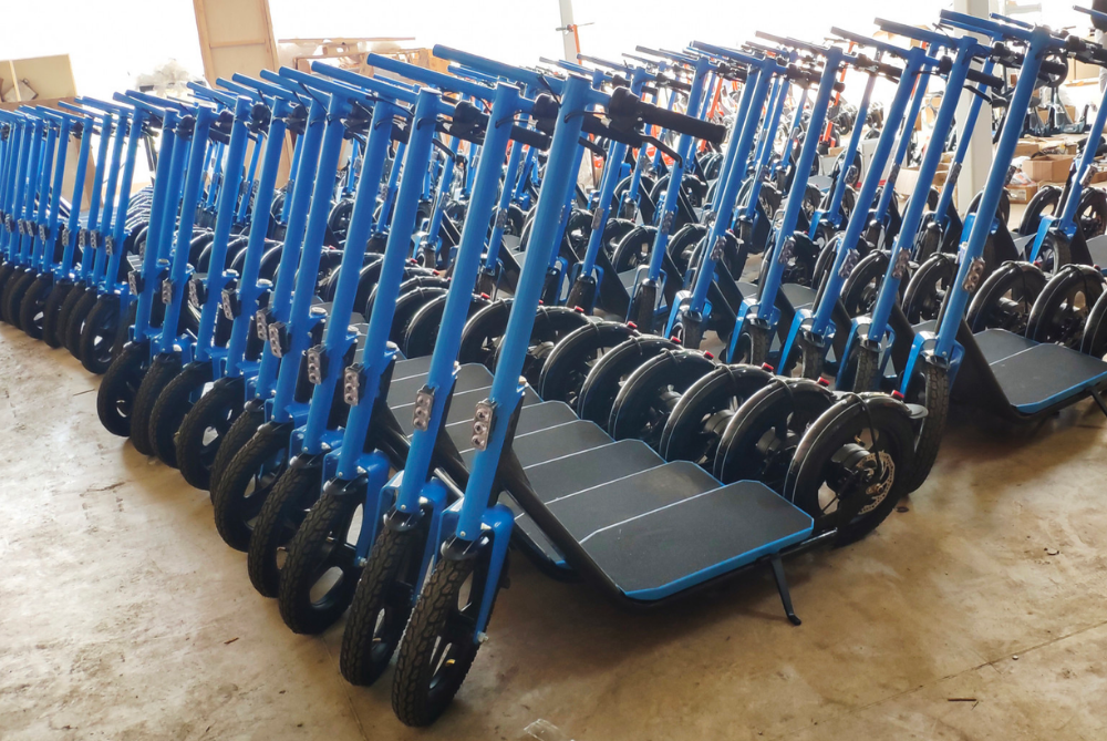 SEZ TECHNOPOLIS MOSCOW DEVELOPED A NEW MODEL OF SCOOTER FOR URBAN SHARING SYSTEMS