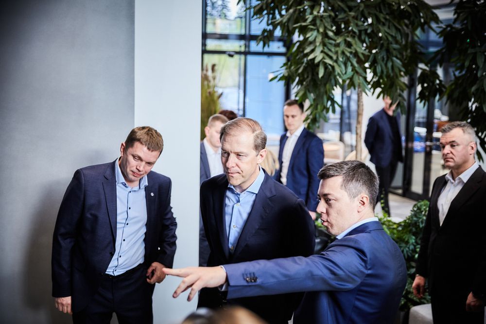 First Deputy Prime Minister Denis Manturov visited enterprises of SEZ "Technopolis Moscow"