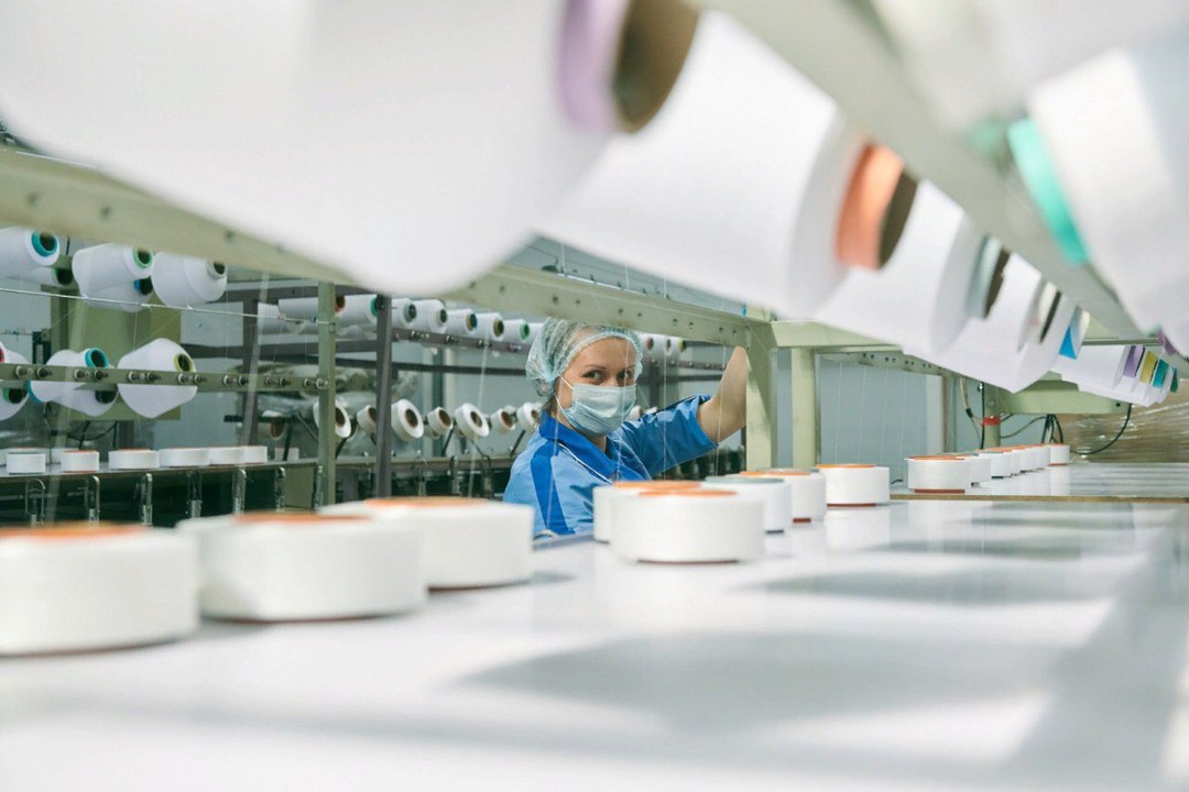 More than 900 thousand masks daily roll off the assembly line of the Technopolis Moscow SEZ