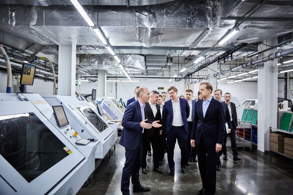 First Deputy Prime Minister Denis Manturov visited enterprises of SEZ "Technopolis Moscow"