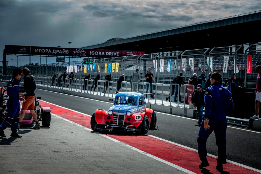 A super-fast racing car has been created in the Technopolis Moscow SEZ