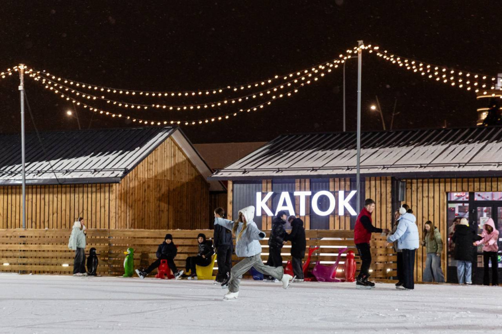 Over 42,000 people visited the ice rinks in the Technopolis Moscow SEZ