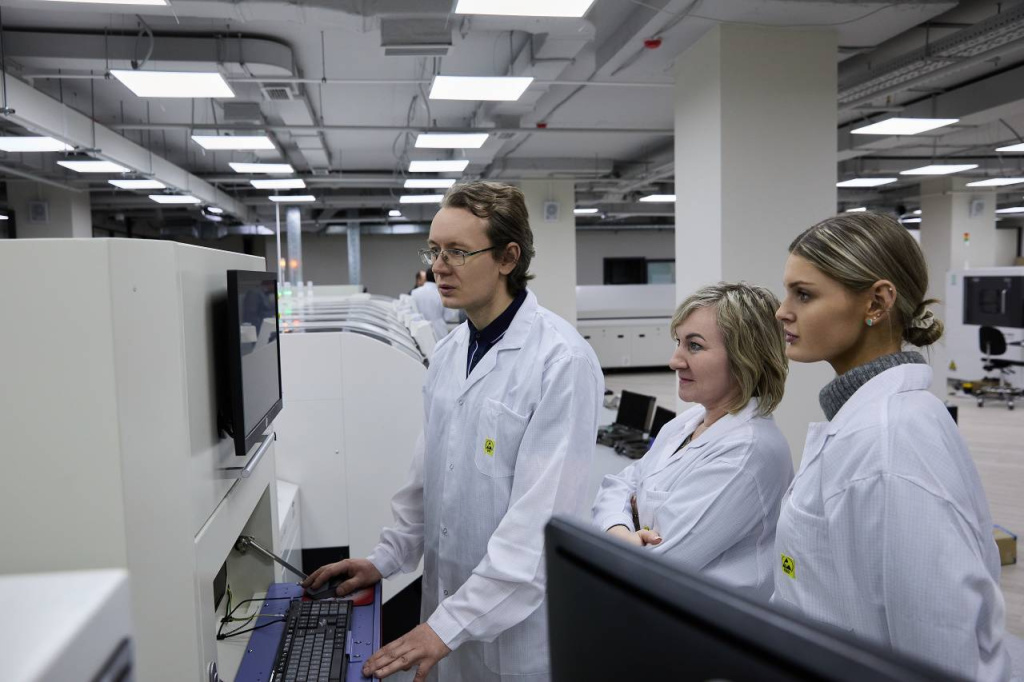 A new modern production of components for personal computers has been opened in the SEZ of Moscow