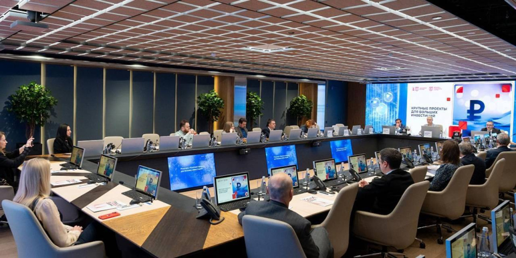 Large commercial real estate projects were presented to investors at a roadshow in Moscow