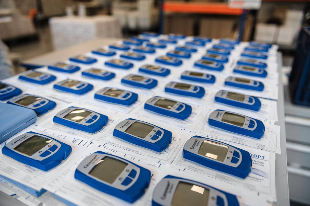 About 600 thousand glucose meters were manufactured in Technopolis Moscow SEZ in 2025